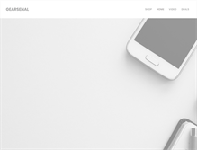 Tablet Screenshot of gearsenal.com